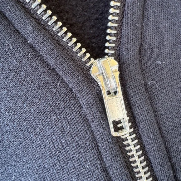 Black Ghost Zip-Up Hoodie - Picture 5 of 5